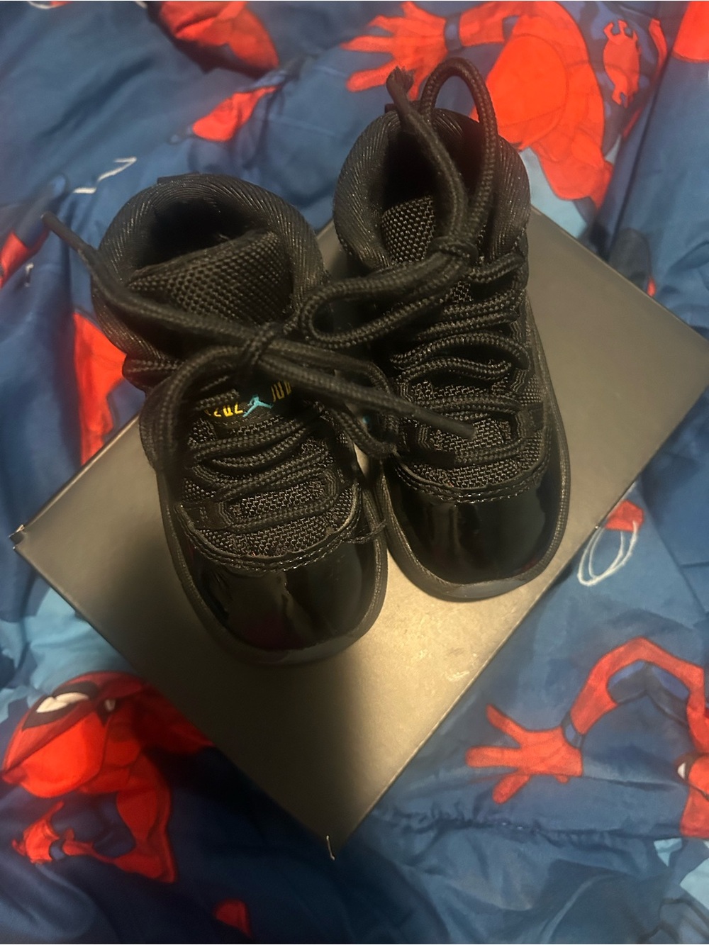 Jordan Kids Black High-Top Sneaker Boots